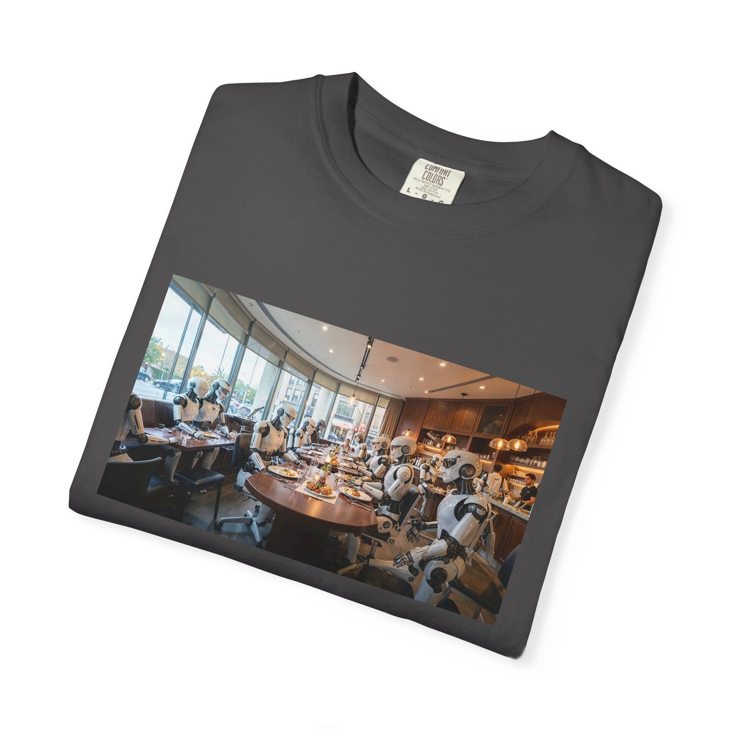 A Robotic Restaurant  Serving Robots  Photorealist | Custom