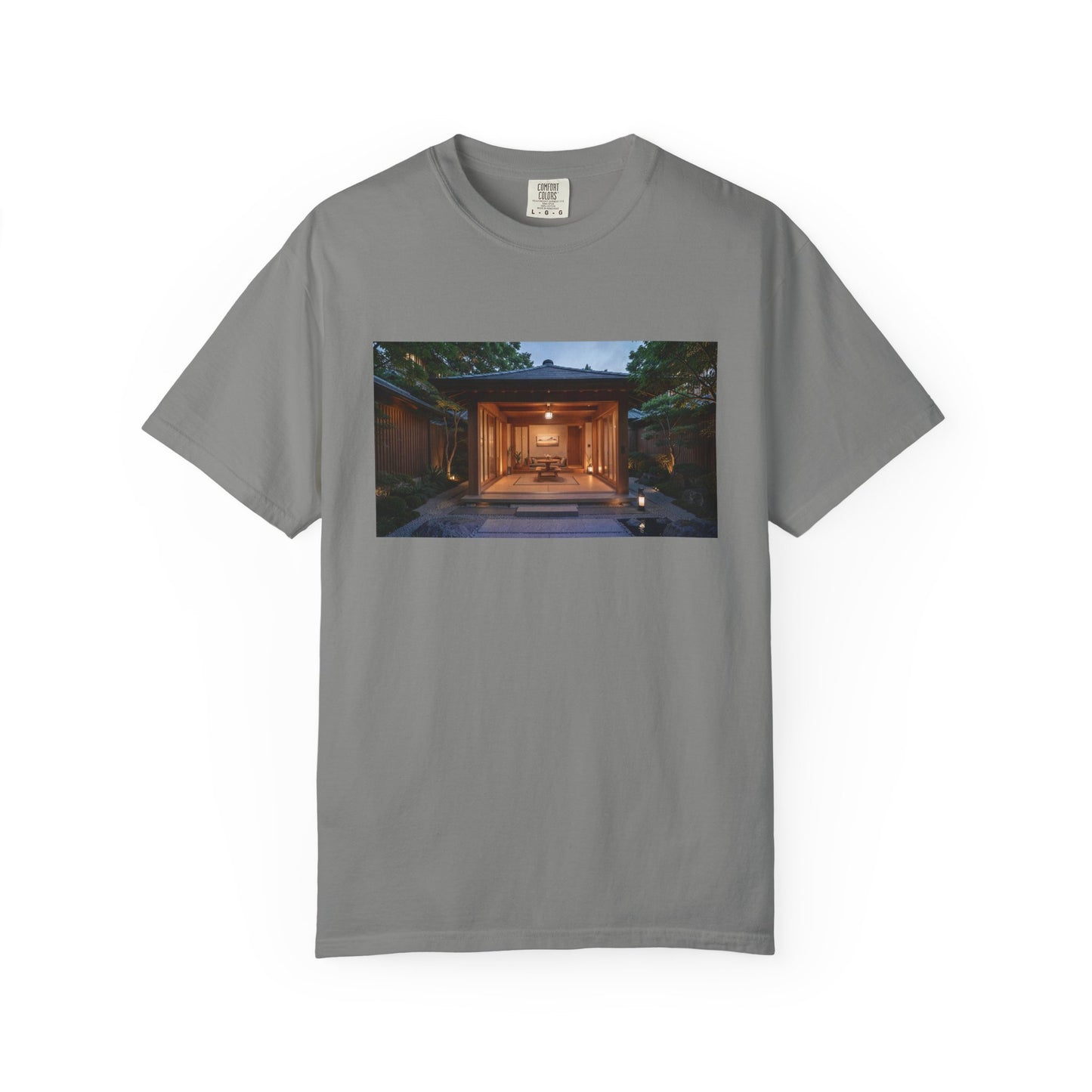 A Serene Japanese-Inspired Spa Pavilion Courtyard  | Custom