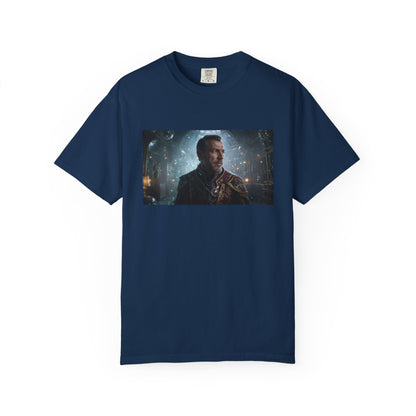 A Cybernetic Archivist In Ceremonial Attire Side-L | Custom