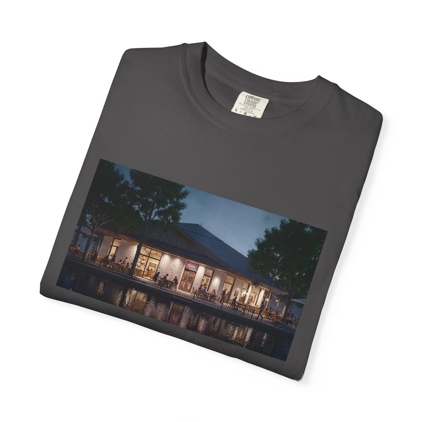 A Waterfront Market Hall Planar Side Elevation Per | Custom