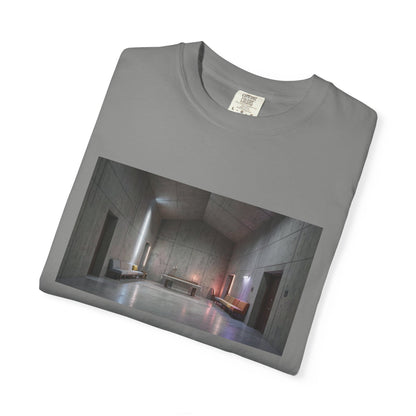 A Monolithic Concrete Chapel Interior Perspective  | Custom
