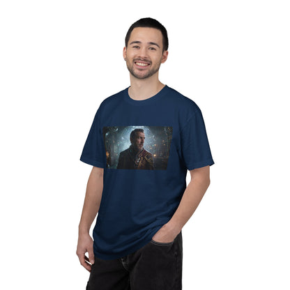 A Cybernetic Archivist In Ceremonial Attire Side-L | Custom