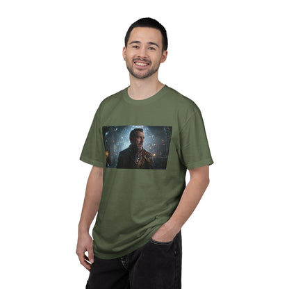 A Cybernetic Archivist In Ceremonial Attire Side-L | Custom