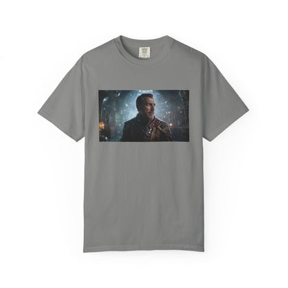 A Cybernetic Archivist In Ceremonial Attire Side-L | Custom