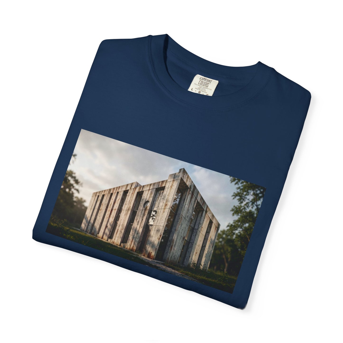 A Monolithic Concrete Chapel Long-Lens Facade Comp | Custom