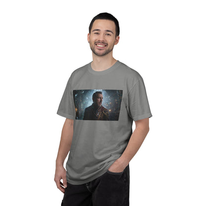 A Cybernetic Archivist In Ceremonial Attire Side-L | Custom
