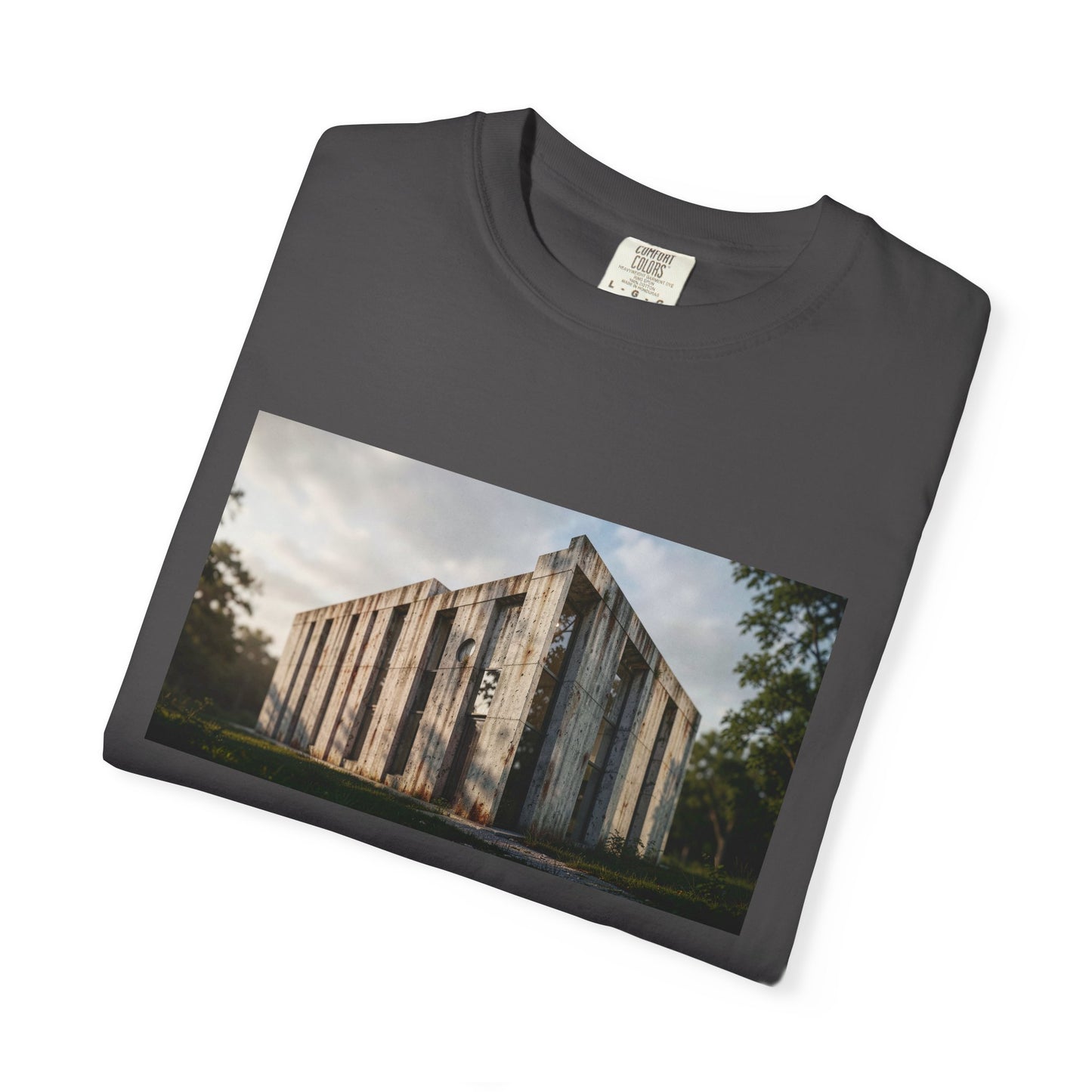 A Monolithic Concrete Chapel Long-Lens Facade Comp | Custom
