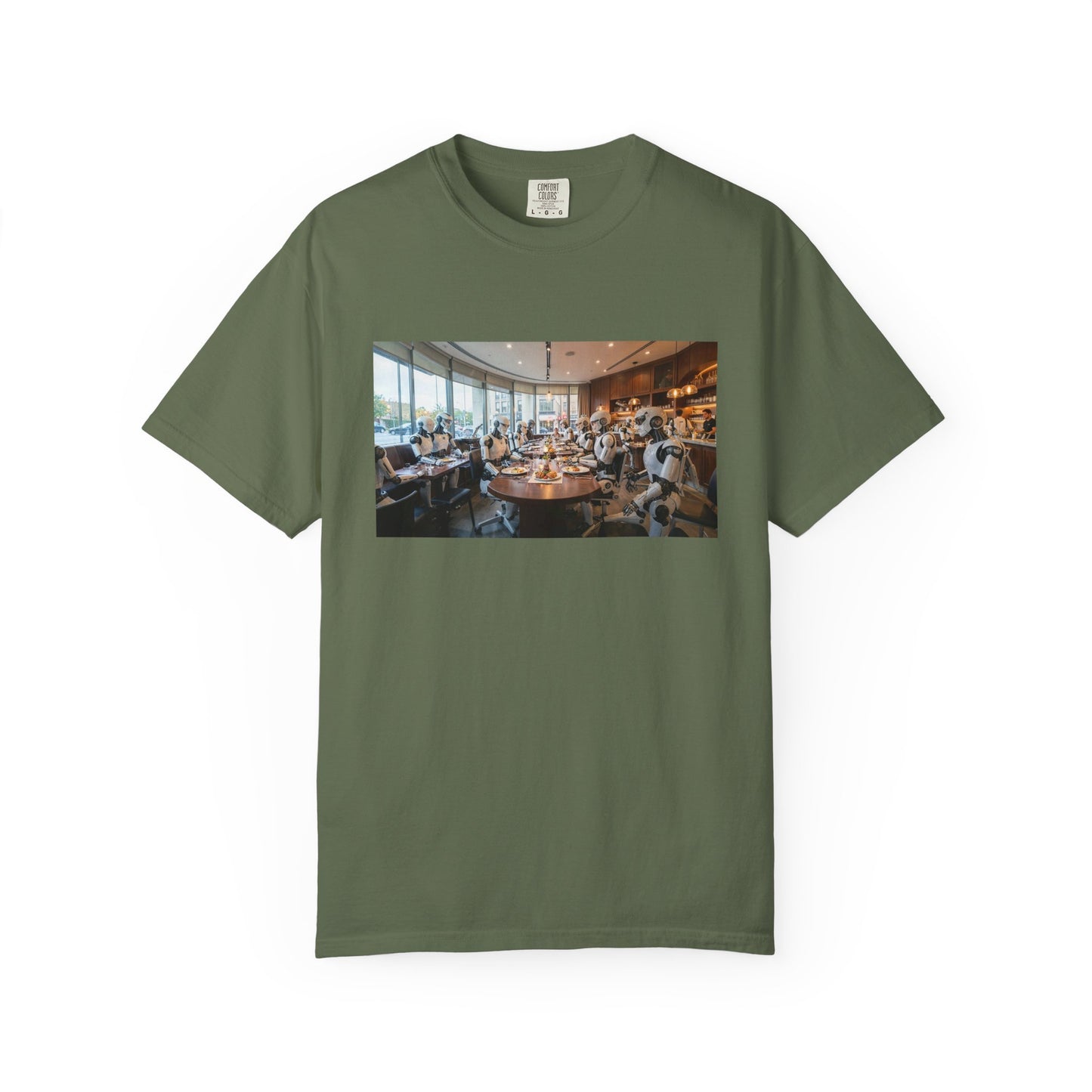 A Robotic Restaurant  Serving Robots  Photorealist | Custom