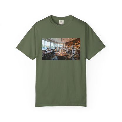 A Robotic Restaurant  Serving Robots  Photorealist | Custom