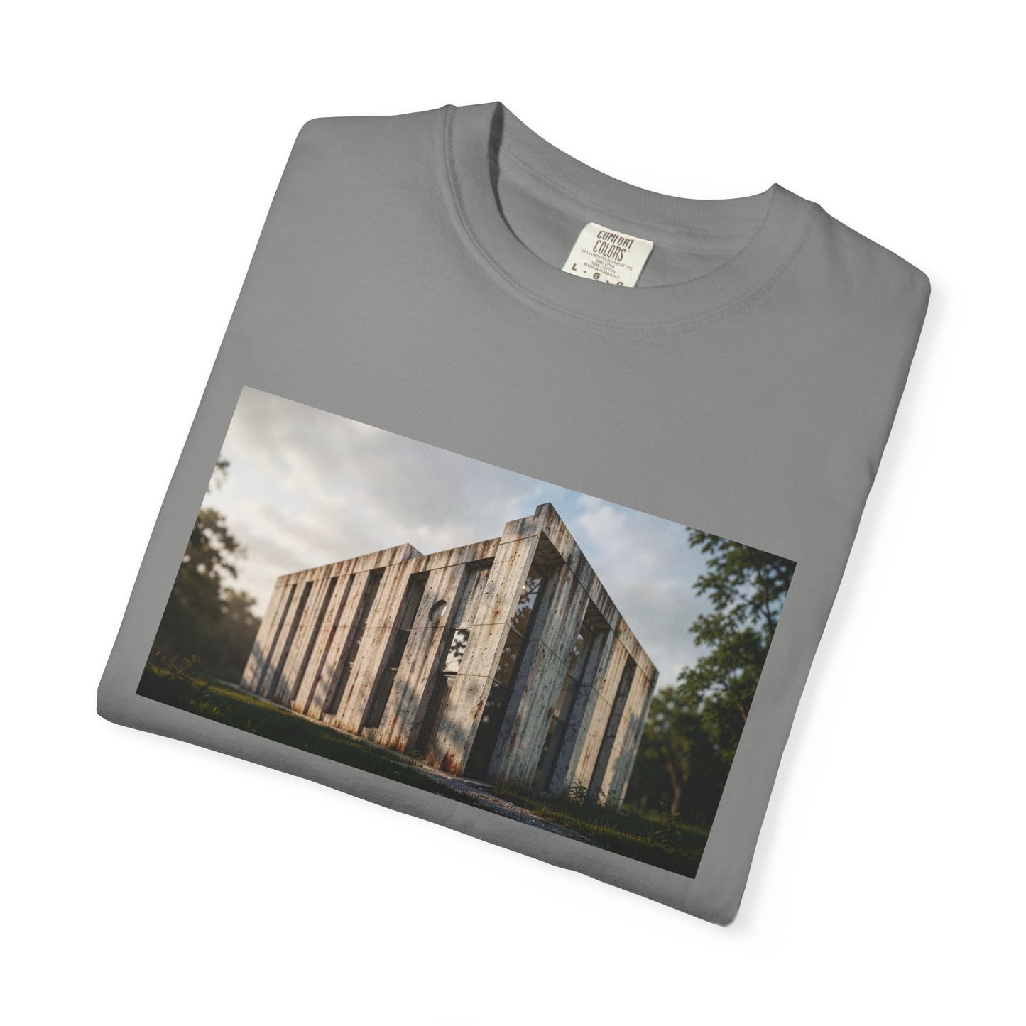 A Monolithic Concrete Chapel Long-Lens Facade Comp | Custom