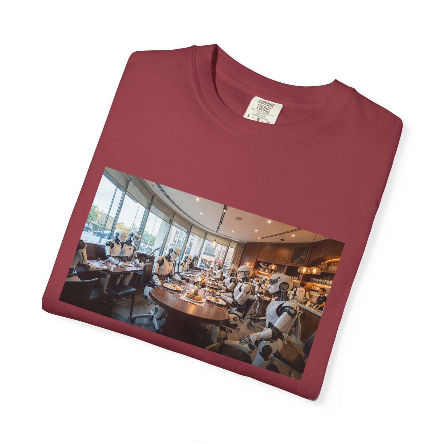 A Robotic Restaurant  Serving Robots  Photorealist | Custom