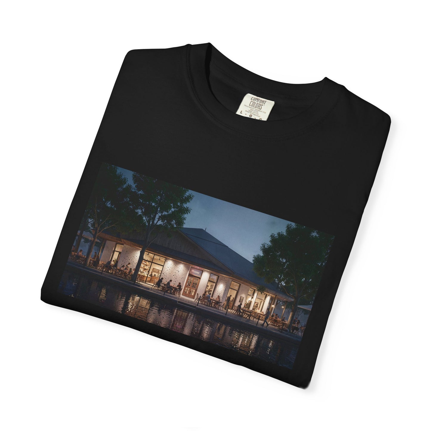 A Waterfront Market Hall Planar Side Elevation Per | Custom