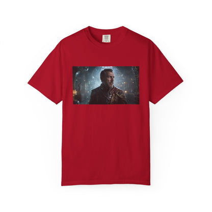 A Cybernetic Archivist In Ceremonial Attire Side-L | Custom