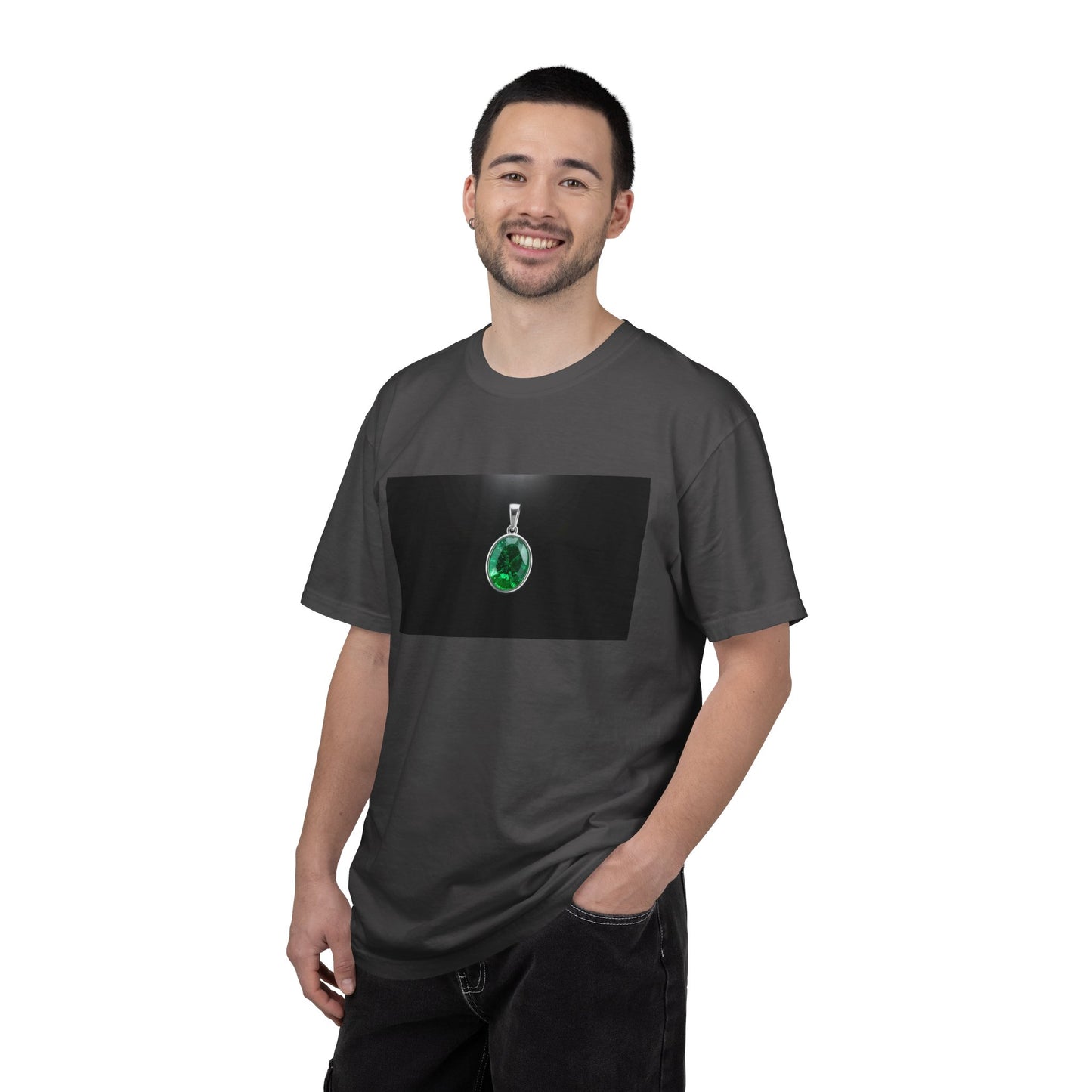 Emerald Pendant Black Void Ultra Realistic  Soft L | Custom