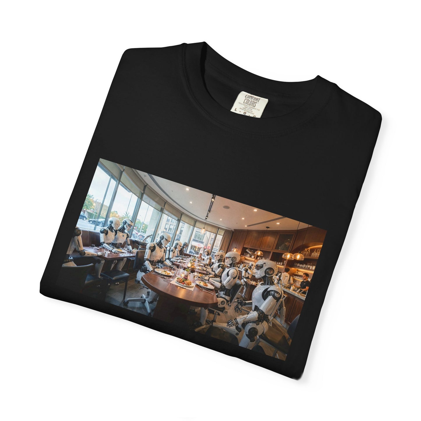 A Robotic Restaurant  Serving Robots  Photorealist | Custom