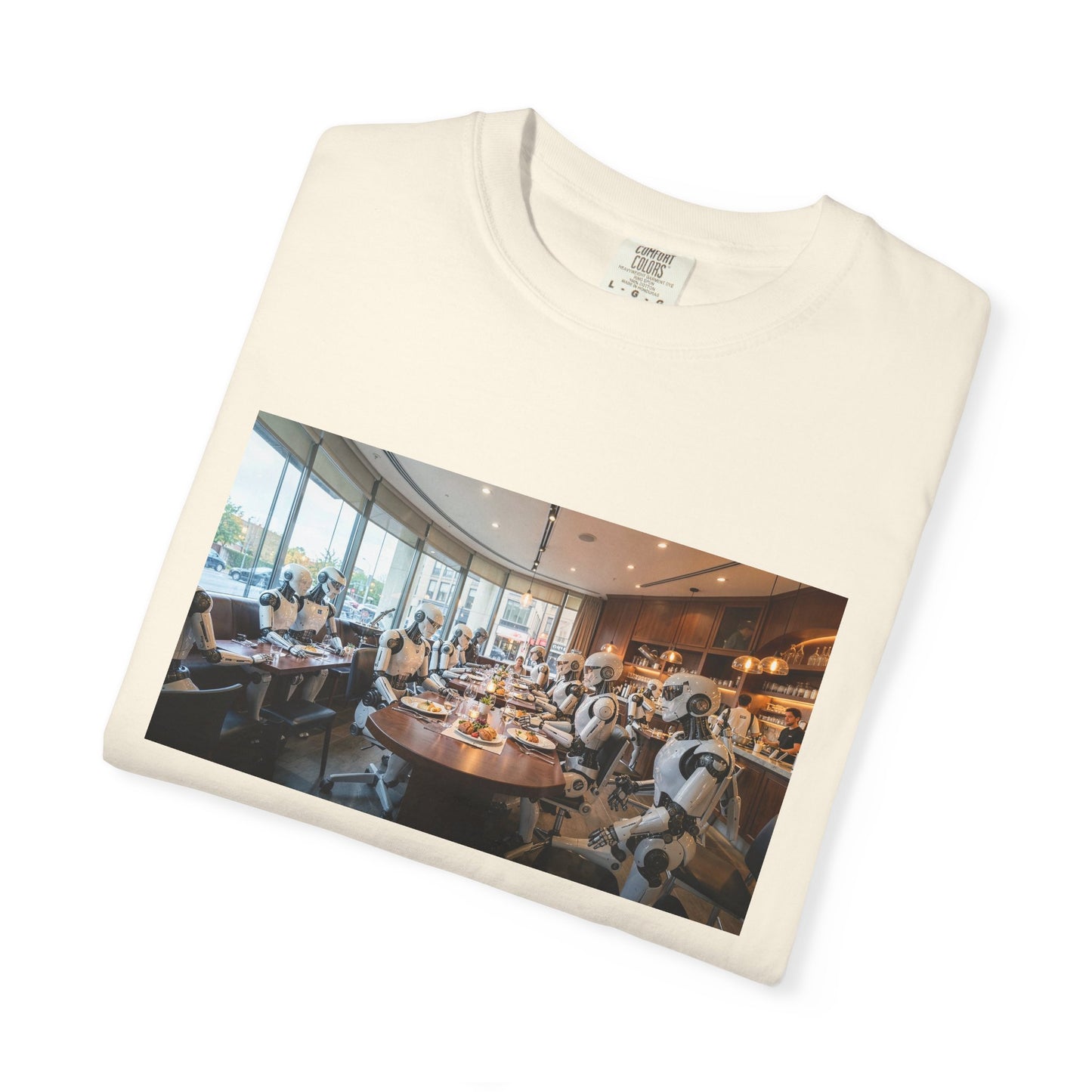 A Robotic Restaurant  Serving Robots  Photorealist | Custom