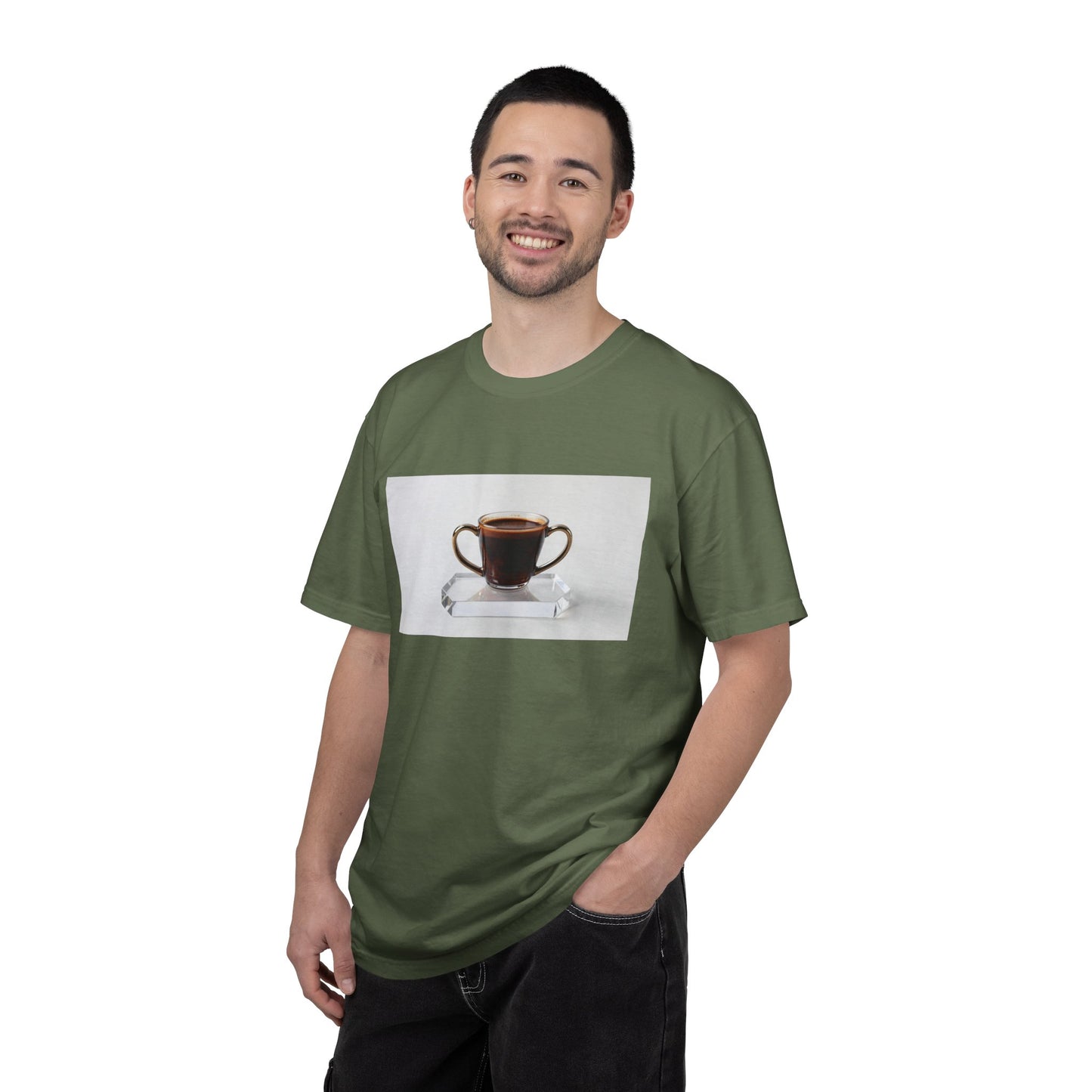 A Luxury Espresso Cup Collection Front-On Orthogra | Custom