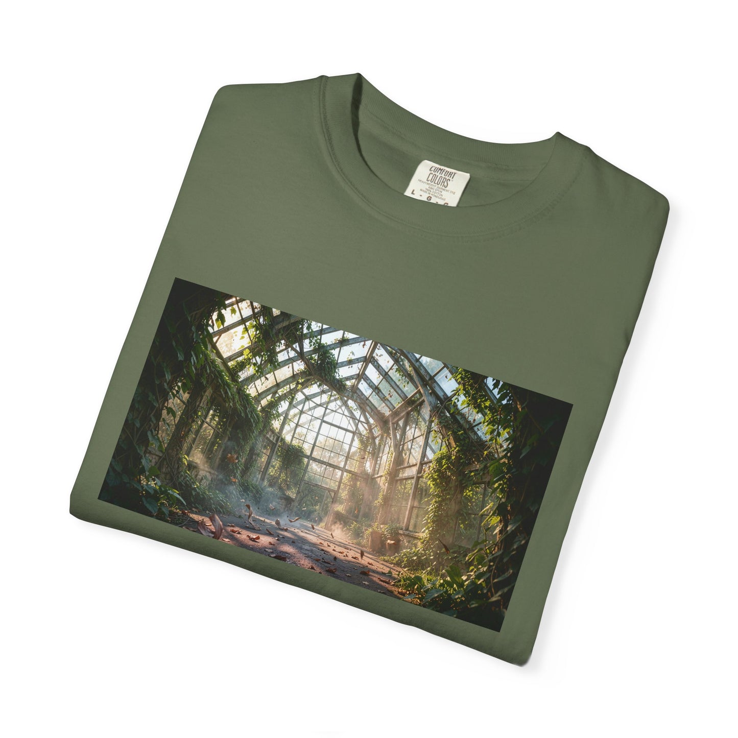 A Glass Conservatory Overtaken By Vines Bridge-Vie | Custom