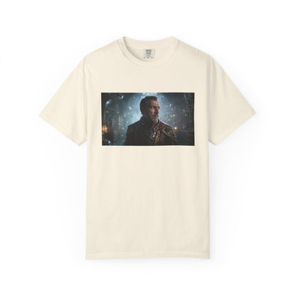 A Cybernetic Archivist In Ceremonial Attire Side-L | Custom