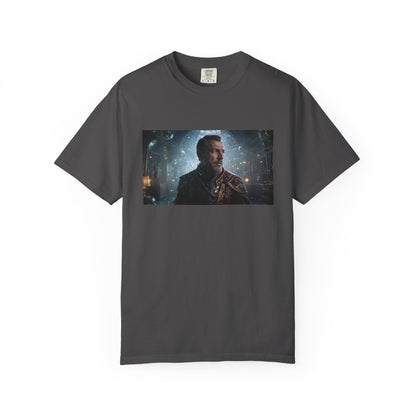 A Cybernetic Archivist In Ceremonial Attire Side-L | Custom