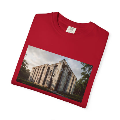 A Monolithic Concrete Chapel Long-Lens Facade Comp | Custom