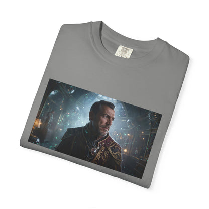 A Cybernetic Archivist In Ceremonial Attire Side-L | Custom
