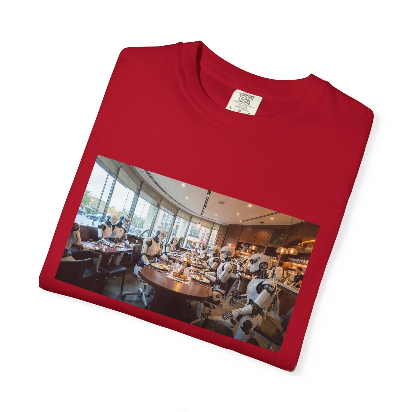 A Robotic Restaurant  Serving Robots  Photorealist | Custom