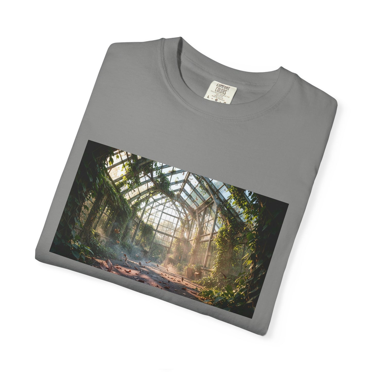 A Glass Conservatory Overtaken By Vines Bridge-Vie | Custom