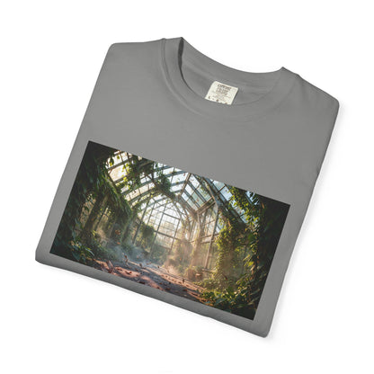 A Glass Conservatory Overtaken By Vines Bridge-Vie | Custom