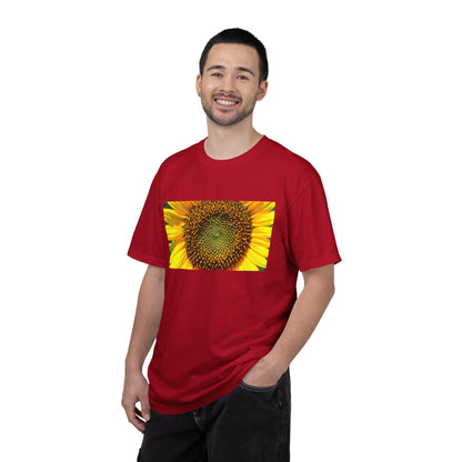 A Detailed Shot Of A Sunflower Center Geometric Se | Custom