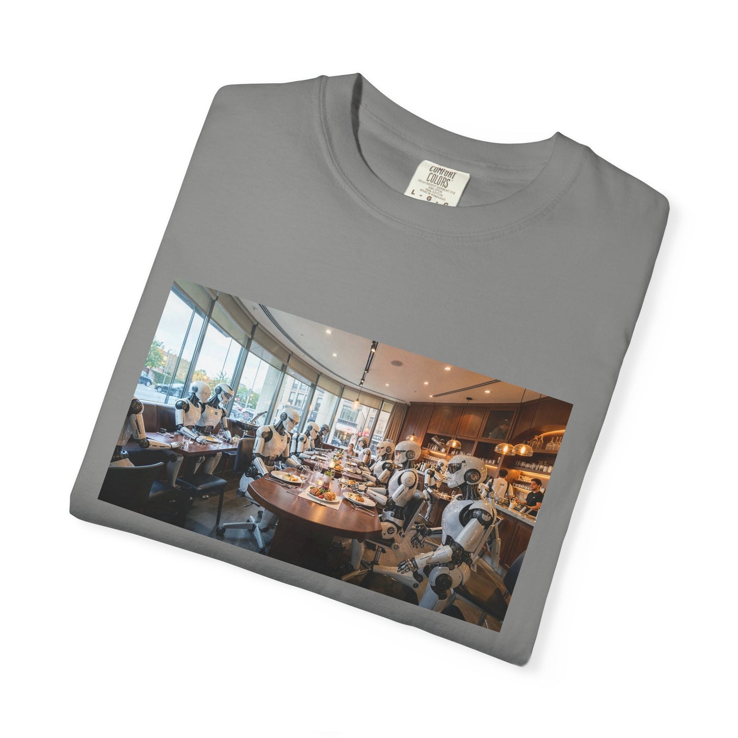 A Robotic Restaurant  Serving Robots  Photorealist | Custom