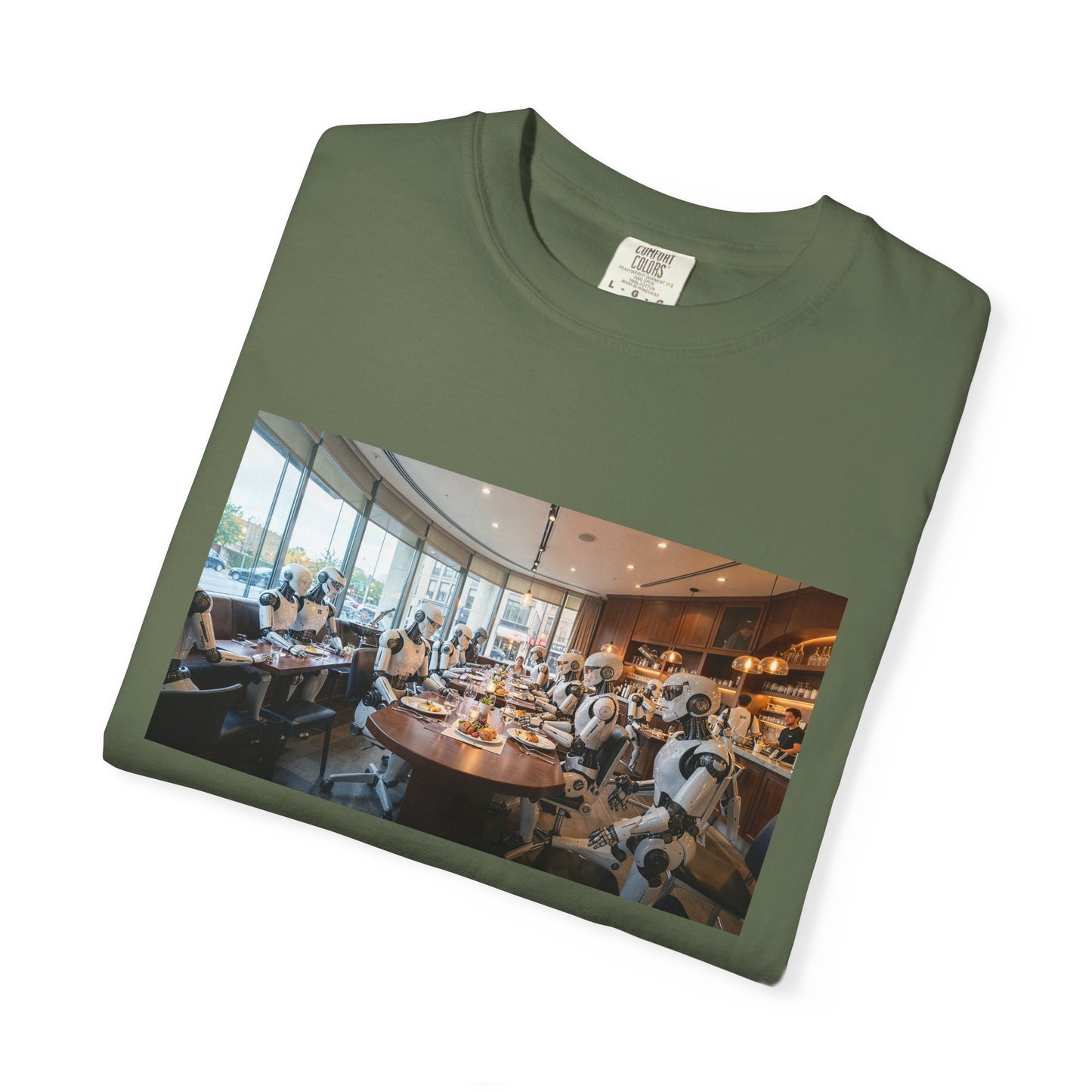 A Robotic Restaurant  Serving Robots  Photorealist | Custom